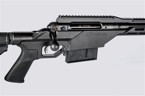 The Savage rifle comes with the famous Accutrigger, AICS magazine (single stack 5 round) and a very effective muzzle brake. . Savage 110 338 lapua aftermarket stock